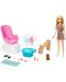 Set  Mattel Barbie and Furniture - Salon de manichiura - 2t