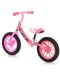 Bicicleta de echilibru Lorelli - Fortuna Air,  cu jante iluminate, roz - 2t