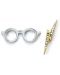 Set insigne The Carat Shop Movies: Harry Potter - Glasses & Lightning Bolt - 1t