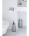 Set de 3 accesorii pentru toaletă Brabantia - ReNew, Matt Steel - 2t