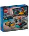 Constructor LEGO City Great Vehicles - Mașini de karting și curse (60400) - 2t