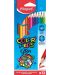 Set creioane colorate Maped Color Peps - Star, 12 culori - 1t