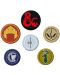 Set de insigne ABYstyle Games: Dungeons & Dragons - Factions	 - 1t