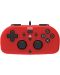 Controller Hori - Wired Mini Gamepad, червен (PS4) - 1t