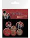 Set insigne GB eye Movies: Harry Potter - Icons (red) - 1t