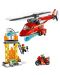 Set de construit Lego City - Elicopter de stingere a incendiilor (60281) - 3t