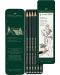 Set de creioane Faber-Castell 9000 - 6 bucăți - 2t