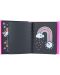 Set de cărți de colorat Depesche Top Model Ylvi Neon - Cu 5 culori de stilouri de fetru - 3t