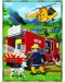 Set puzzle si joc  memo Trefl 2 in 1  - Fireman Sam, Pompieri in actiune - 3t