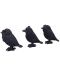 Set de statuete Nemesis Now Adult: Humor - Three Wise Ravens, 8 cm - 2t