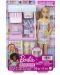 Barbie set - Barbie cu magazin de inghetata - 1t