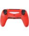 Controller SteelDigi - Steelshock v3 Payat, wireless, pentru PS4, roșu - 4t