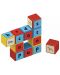 Set de cuburi magnetice Geomag - Magicube, Word Building EU, 55 de părți - 4t