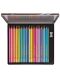 Set de creioane colorate Daco - 24 de culori, cutie metalică - 1t