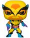 Cutie de colecție Funko POP! pentru colecționari: Marvel - X-Men (Wolverine) (Blacklight) (Ediție specială), mărimea M - 2t