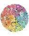 Puzzle rotund de 500 de piese Ravensburger - Flori - 2t