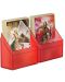 Cutie pentru carti de joc Ultimate Guard Boulder Deck Case Standard Size - Ruby (40 buc.) - 3t