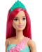 Păpușă Barbie Dreamtopia - Cu părul roz închis - 2t