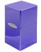 Cutie pentru cărți Ultra Pro Hi-Gloss Satin Tower - Amethyst (100+ buc.) - 1t