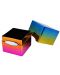 Cutie pentru cărți Ultra Pro Hi-Gloss Satin Cube - Rainbow (100+ buc.) - 2t