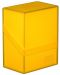 Cutie pentru carti Ultimate Guard Boulder Deck Case - Standard Size, galbena (80 buc.) - 1t