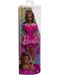 Păpușă Barbie  Fashionistas 217 - Cu o rochie roz - 6t