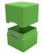 Cutie pentru cărți Ultra Pro Satin Cube - Lime Green (100+ buc.) - 2t