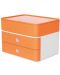 Cutie modulara cu 2 buzunare Han - Allison smart plus, portocalie - 1t