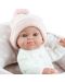 Păpuşă bebeluş Paola Reina Mini Pikolines - O fată cu pat, 32 cm - 2t