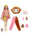 Păpușă surpriză Barbie - Color Cutie Reveal, maimuță - 2t