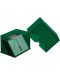 Cutie pentru cărți Ultra Pro - Eclipse 2-Piece Deck Box, Forest Green (100+ buc.) - 2t