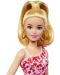 Păpuşă Barbie Fashionista - Cu rochie florală - 2t