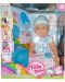 Raya Toys Baby Doll - 7 funcții și 10 accesorii, albastru - 2t