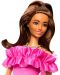 Păpușă Barbie  Fashionistas 217 - Cu o rochie roz - 3t