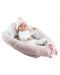 Păpuşă bebeluş Paola Reina Mini Pikolines - O fată cu pat, 32 cm - 1t