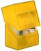 Cutie pentru carti Ultimate Guard Boulder Deck Case - Standard Size, galbena (80 buc.) - 2t