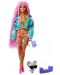 Papusa Mattel Barbie Extra - Cu codite impletite si accesorii - 2t