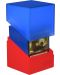 Ultimate Guard Boulder Deck Case Synergy - Albastru/Roșu (100+ buc.) - 3t
