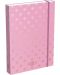 Cutie cu gumă de șters Lizzy Card Cornell Pink Bee - A4 - 1t