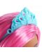 Papusa Barbie Dreamtopia - Barbie zana cu aripi, cu parul roz - 3t