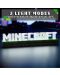 Lampa Paladone Games: Minecraft - Logo - 3t