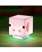 Lampa figurina Paladone Games: Minecraft - Pig - 2t