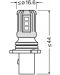 Bec auto LED  Osram - P13W, 828DWP, LEDriving SL - 4t