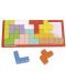 Joc logic din lemn Tooky Toy - Tetris - 1t