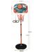 Set Ocie Cos de baschet cu minge, 160 cm - 3t