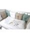 Set lenjerie de pat de lux  Bambino Casa - Pillows beige, 12 piese - 1t