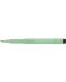 Marker cu pensula Faber-Castell Pitt Artist - Verde ftalic deschis (162) - 4t