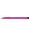 Marker cu pensula Faber-Castell Pitt Artist - Roz violet (125) - 4t