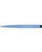 Marker cu pensula Faber-Castell Pitt Artist - Albastru ca cerul (146) - 4t