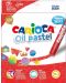 Uleiuri pastelate Carioca -  24 culori - 1t
